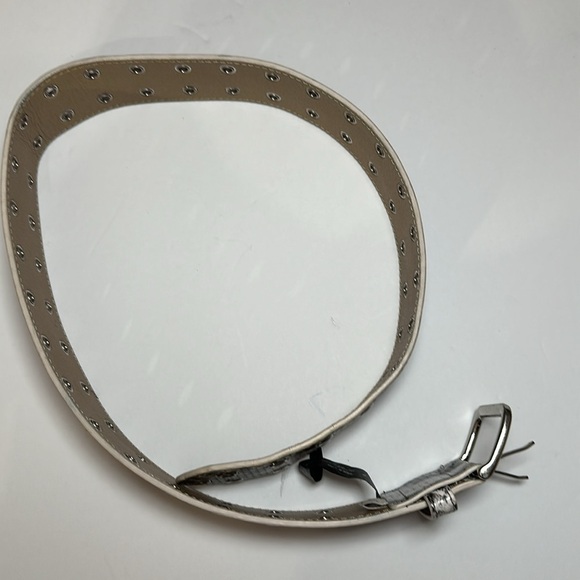 Urban Outfitters Belt Wide Animal Print Double Buckle Adjustable 26-30 Wide - Picture 9 of 11